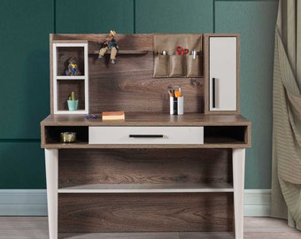 Bureau en bois moderne Tables de créateur luxueuses pour chambre d'enfant