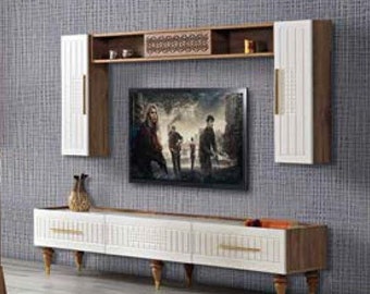 tv Ständer Sideboard Anrichte Schrank Wohnzimmer Holz Sideboards Möbel wohnwand