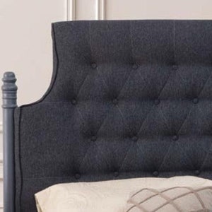 Bett Nachttisch Kommode mit Spiegel Schlafzimmer Set Design Chesterfield 4 tlg. Bild 5