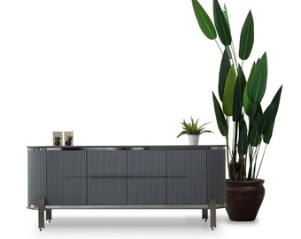 Klassische Sideboard Kommode Holz Schrank Schränke Luxus Möbel Kommoden Neu