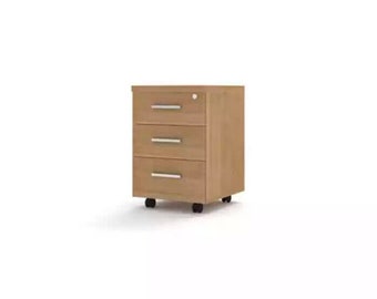 Büro Kommode Arbeitszimmer Holz Büromöbel Aktenschrank Bücher Neu