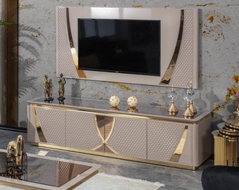 Wohnzimmer rtv Konsolentisch Sideboard Konsole Kommode Anrichte Wand tv Tisch