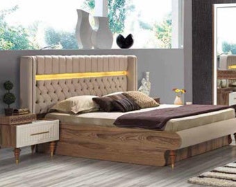 Nachttische Schlafzimmer Beistelltisch Echtholz Tische Konsolen Italienische