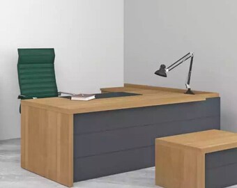 Designer Büro Eckschreibtisch Chefschreibtische Neue Arbeitszimmermöbel