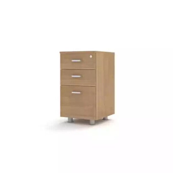 Brown study wooden chest of drawers office furniture classic filing cabinet