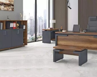 Ensemble de bureau mobilier d'étude ensemble complet classeur de bureau