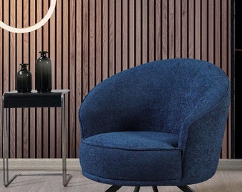 Moderne fauteuil roestvrijstalen meubel vleugelstoel woonkamermeubel eenzits nieuw