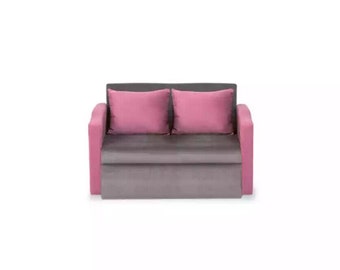 Modern sofa 2 seater study office textile furniture two-seater