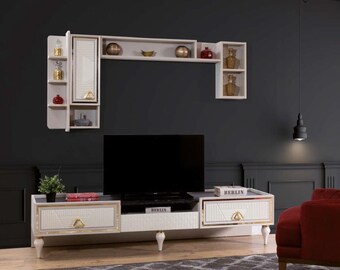 Luxus Sideboard rtv Lowboard tv Ständer Wohnzimmer Holz lowboard Moderne Design