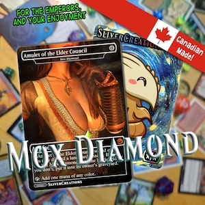 Custom Magic Proxy | Amulet of the Elder Council (Mox Diamond) | Elder Scrolls Edition | MTG Custom Card