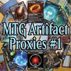 SliverCreations MTG Nerdy Proxies [Pacchetto artefatti n. 1]