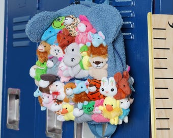 Cutesy Plushie Teddy Bear Stuffed Animal  Backpack