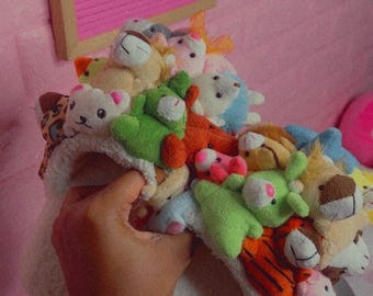 Kids Stuffed Animal Slippers Teddy Bear House Shoes