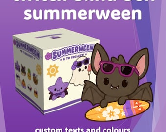Widget de Caixa Surpresa de Verão para Twitch | Recompensa Animada para Transmissão | OBS StreamElements (Download Digital)