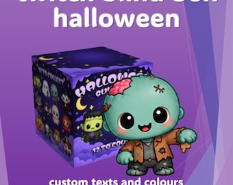 Widget de Caixa Surpresa de Halloween para Twitch | Recompensa Animada para Transmissão | OBS StreamElements (Download Digital)