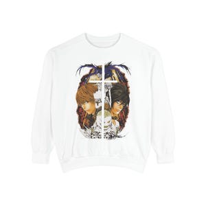 Death Note "Cross" Sweatshirt | Goth Pullover, Anime Pullover, Artwork Pullover, Death Note,