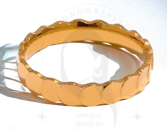 Anello minimalista placcato oro 18 carati, anello in acciaio inossidabile, anello impilabile impermeabile, regalo per lei, gioielli minimalisti, gioielli unici
