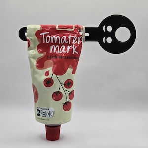 Tubenquetscher mit Griff | 3D-Druck Tubenroller | Nachhaltig & praktisch für Küche und Bad | Breiter Tubenausdrücker | PLA Kunststoff