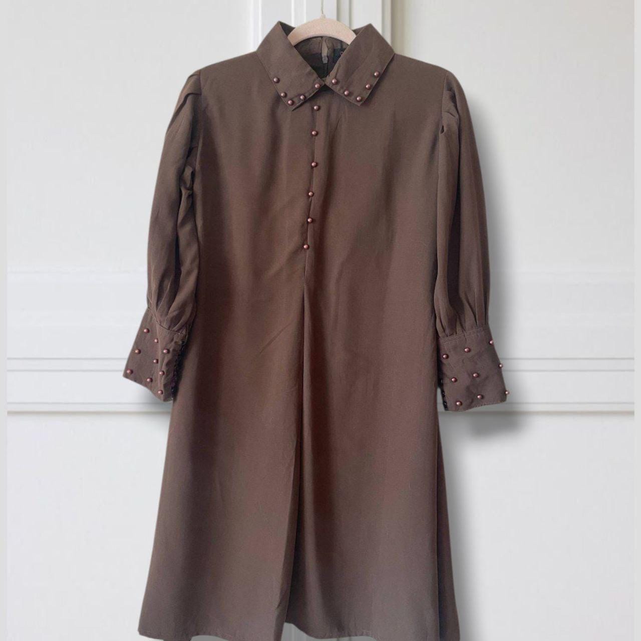 chinese dress ladies Polagram Evermore Collared Mini Dress
