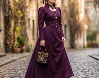 Vintage EJECT Purple & Black Leather Ankle Boots | Avant-Garde Sculptural Heel Lace-Up Shoes | Architectural European Design | EU 37