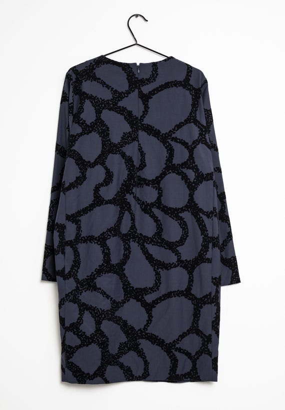 cos blue velvet dress Velvet T-Dress main image 0