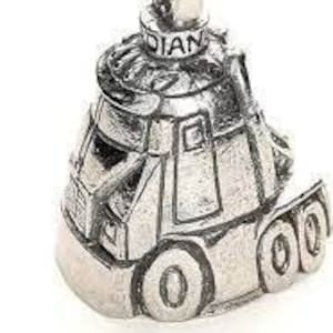 Guardian Bell Truck, good luck Bell, Gremlin Bell,motorcycle bell, biker Bell, keyring, good luck charms, motorcycle guardian bell,bike bell