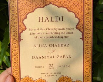 Yellow marigold wedding invite, Floral haldi invite, Henna night invitation, Customizable Mehndi Ceremony Invite, Instant Download