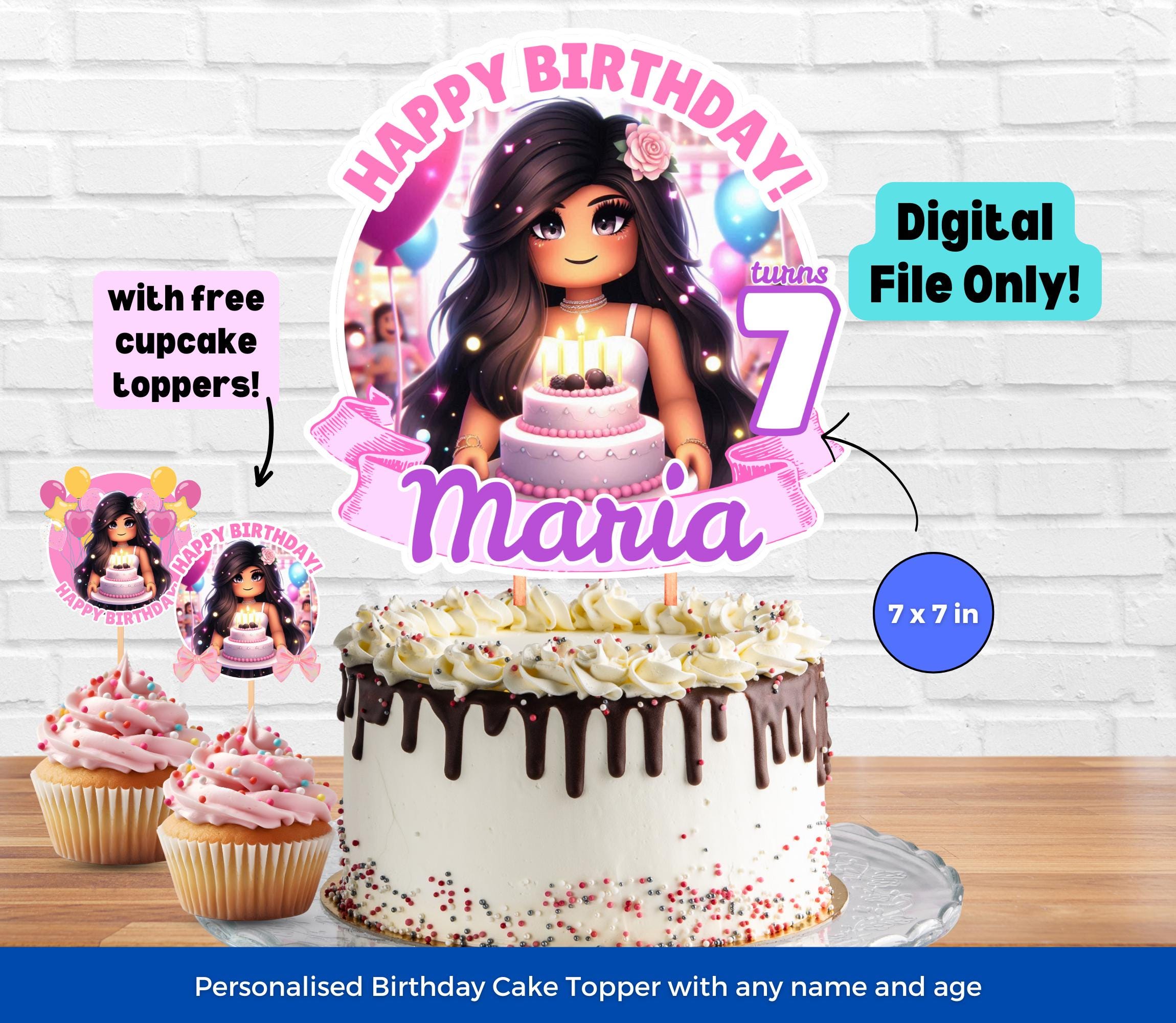 Personaggi Cartoni Set Decorazioni Torta Per Bambini | Mini
