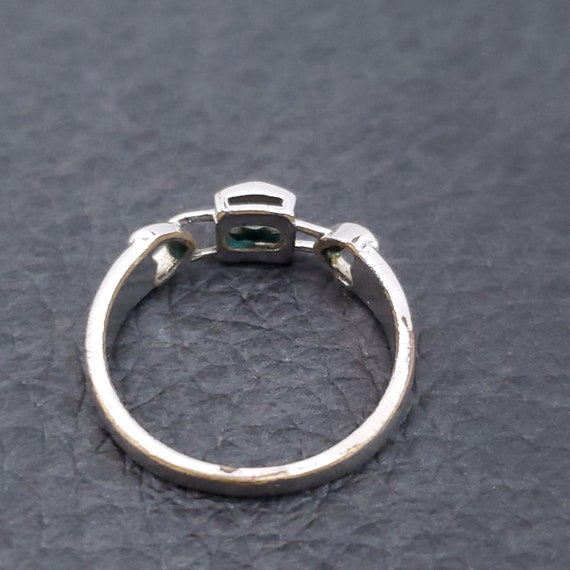 Vintage 925 Solid Sterling Silver Centered Round … - image 4