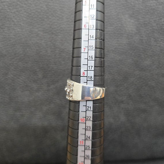 Vintage 925 Solid Sterling Silver Open Filigree C… - image 9