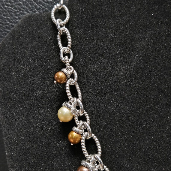 925 Solid Sterling Silver Judith Ripka Dangle CZ … - image 5