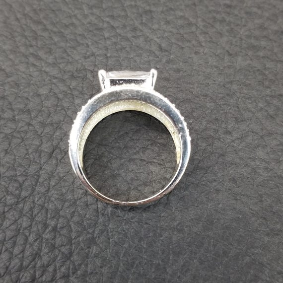 Vintage 925 Solid Sterling Silver Triple Band Pri… - image 5