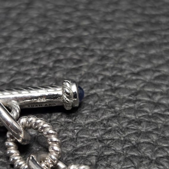 925 Solid Sterling Silver Judith Ripka Dangle CZ … - image 14