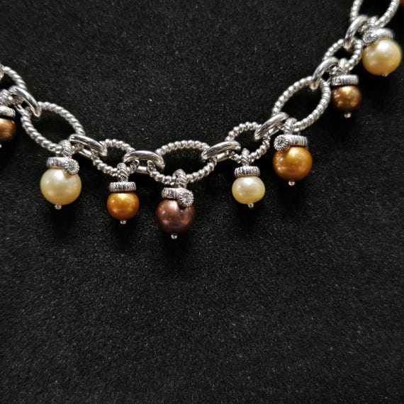 925 Solid Sterling Silver Judith Ripka Dangle CZ … - image 3