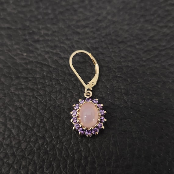 Vintage 925 Solid Sterling Silver Single Rose Qua… - image 1