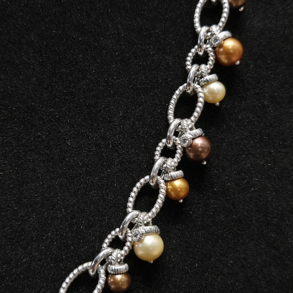 925 Solid Sterling Silver Judith Ripka Dangle CZ … - image 7