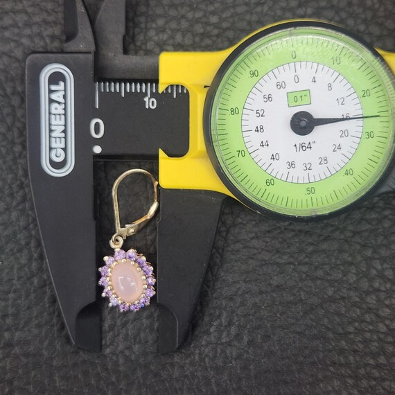 Vintage 925 Solid Sterling Silver Single Rose Qua… - image 8