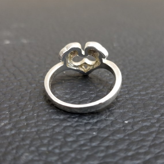 Vintage 925 Solid Sterling Silver Two Dolphin Hea… - image 5