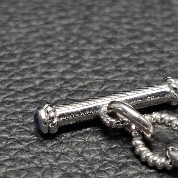 925 Solid Sterling Silver Judith Ripka Dangle CZ … - image 13