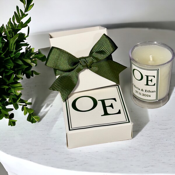 Wedding Favor Candle, Gift Box, Mini Candles, Cheap Wedding Favors, Engagement Gifts