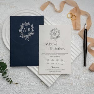 Mariages, faire-part de mariage, faire-part d'anniversaire, faire-part de luxe élégant