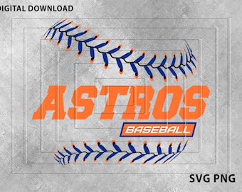 Houston Baseball Svg, Houston Baseball Design Svg files for Cricut