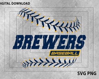 Milwaukee Baseball Svg, Milwaukee Baseball Design Svg files for Cricut