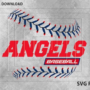 Los Angeles Baseball Svg, Los Angeles Baseball Design Svg files for Cricut