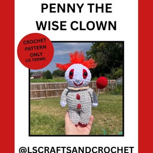 Penny the Wise Clown Häkelanleitung