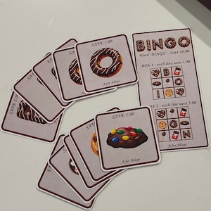 PDF ChocolateBox Add-on BINGO-spaaruitdaging met 10 minikaarten | Extra besparingen |