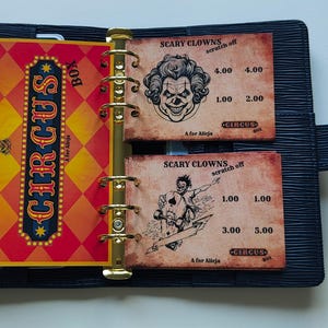 Scary Clowns Cards PDF File | CIRCUS BOX Add on | Low Income Saving ...