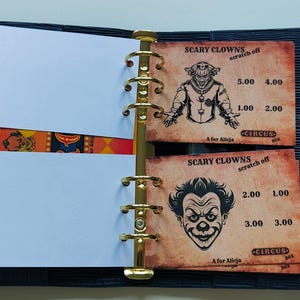 Scary Clowns Cards PDF File | CIRCUS BOX Add on | Low Income Saving ...