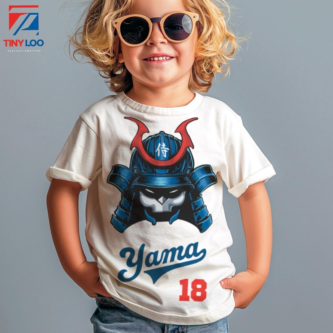 Yoshi Yamamoto Yama 18 Samurai Dodgers Graphic Toddler Tee, Gift LA ...
