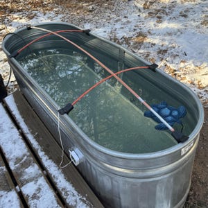 Cold Plunge Stock Tank Cover Supports